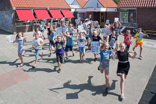 CJBS de Kloostertuin uitblinker tijdens Kinderpostzegelactie