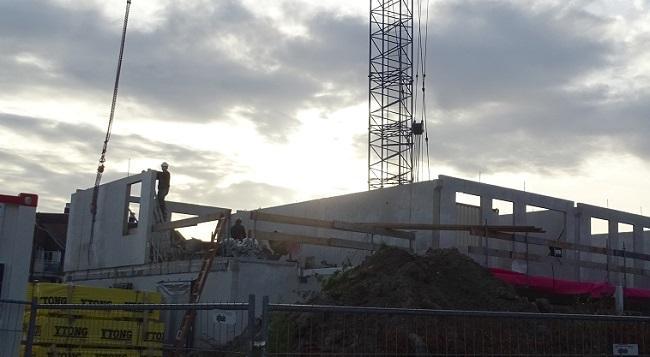 Ruim dertig gasloze appartementen in Het Palet in aanbouw