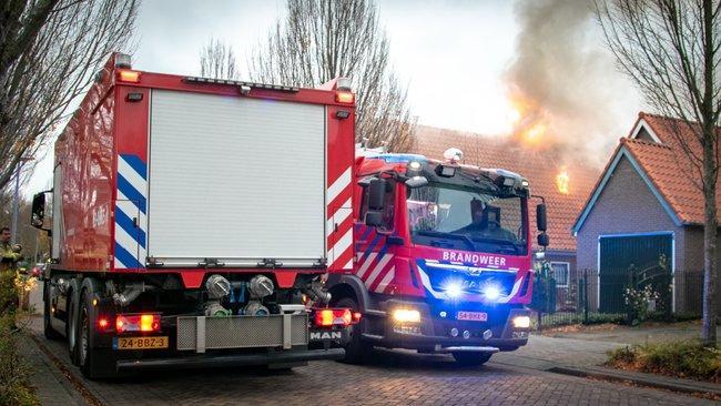 Uitslaande brand aan Anreperstraat in Assen onder controle