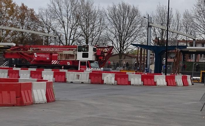 Perrondak station Assen hersteld 