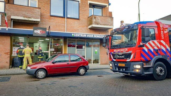 Waterlekkage bij pizzeria in centrum van Assen