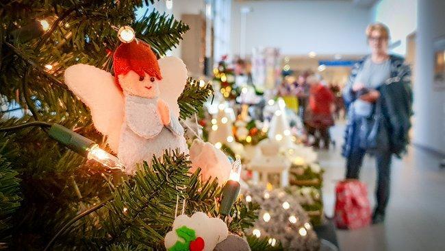 Kerstmarkt in het Wilhelmina Ziekenhuis in Assen