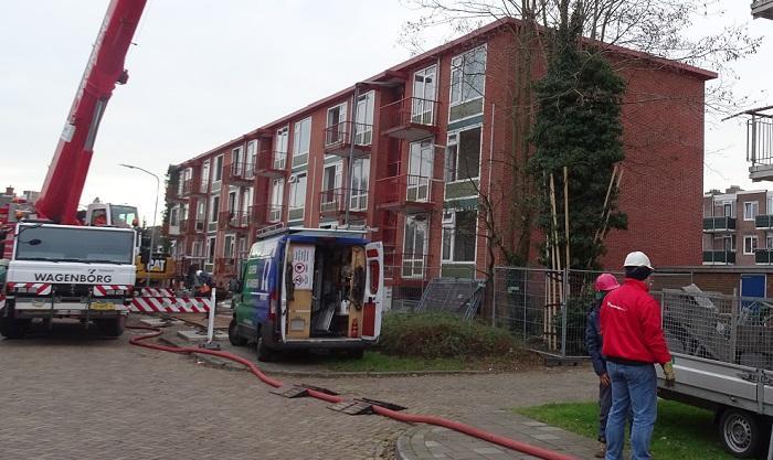 Eerste flat Nansenstraat wordt gesloopt