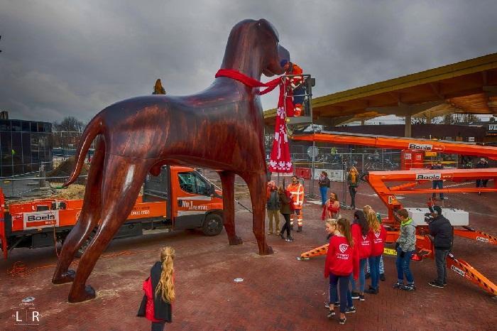 Wintersjaal voor Mannes en andere kunst in Assen