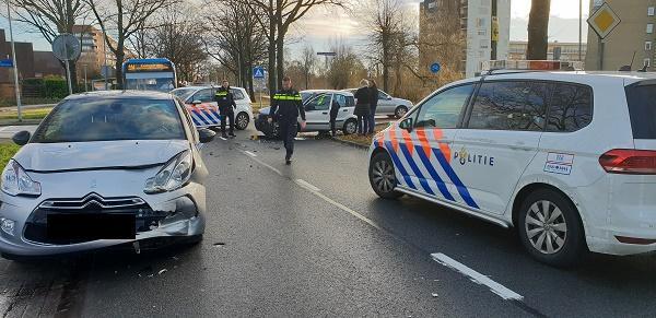 Gewonde bij ongeval op kruising Maria in Campislaan