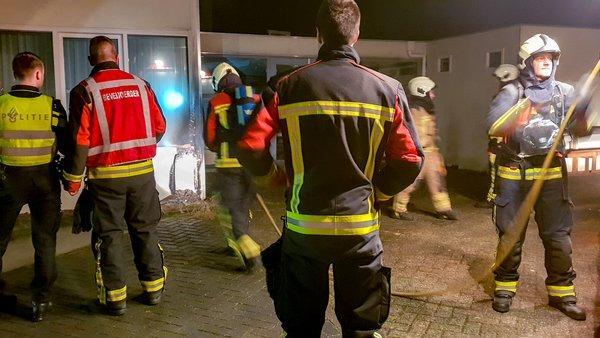 Brandstichting bij pand op Peelerpark in Assen