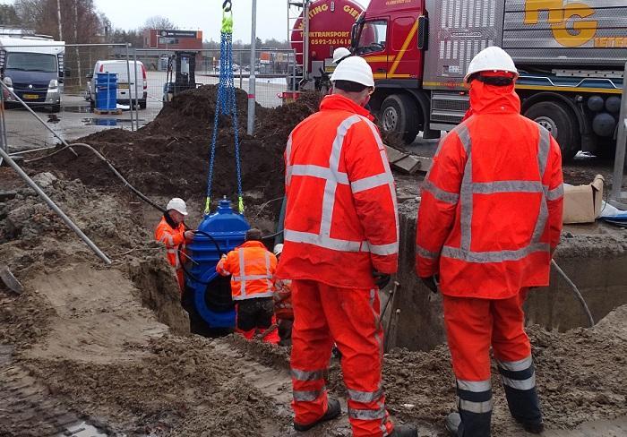 Renovatie rioolzuivering bij Havenkade Assen (video)