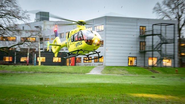 Traumahelikopter landt na inzet gevangenis in Assen