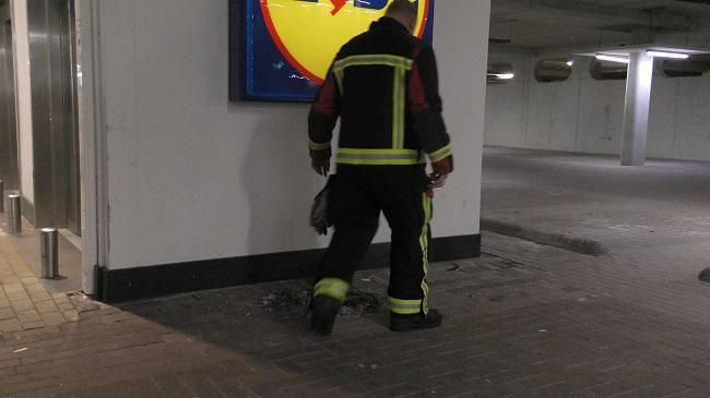 Brandstichting in parkeergarage Kloosterveste leidt tot brandalarm