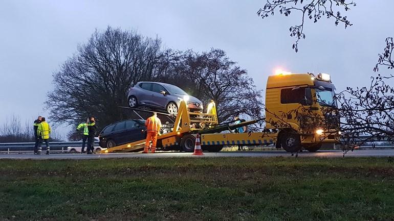 Ongeval met meerdere autos zorgt voor lange file op A28 bij Assen