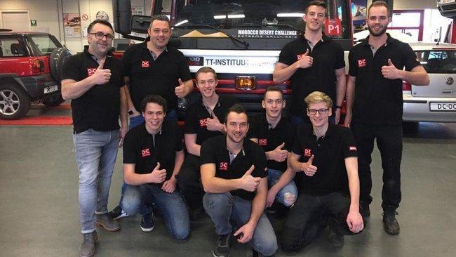 Studenten Drenthe College gaan racen in Morocco Rally