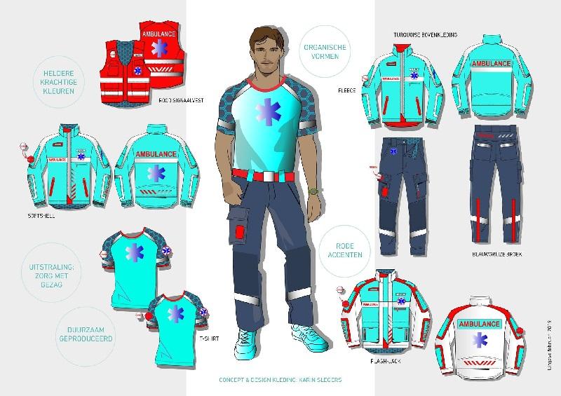 Nieuwe kleding ambulancediensten in heel Nederland