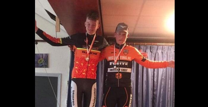 Prijzen voor MTB team Newcomm It Klaucke