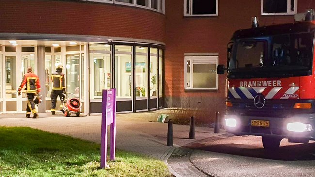 Brandweer controleert FPK in Assen na klein brandje