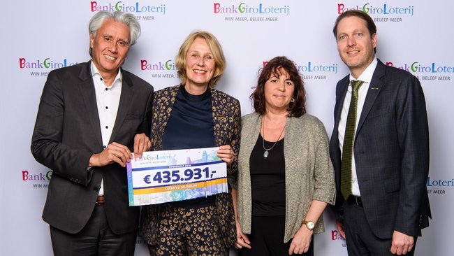 Drents Museum ontvangt ruim 4,3 ton van BankGiro Loterij