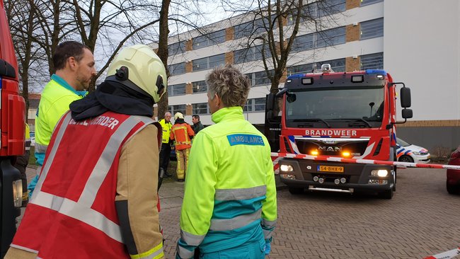 Bewoners geëvacueerd na gaslek in flatgebouw in Assen