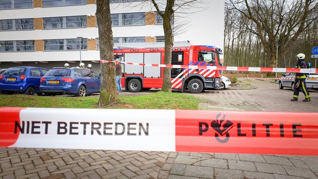 Extra woningen Lariks ontruimd door gaslek in flat (Video)