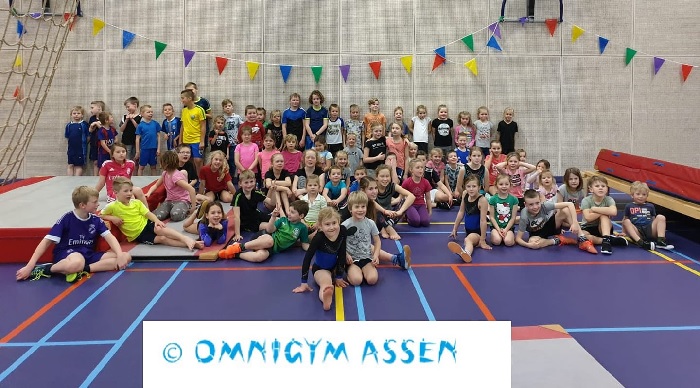 Gyminstuif van Omnigym in sporthal Olympus