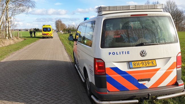 Motorrijder gewond bij ongeval