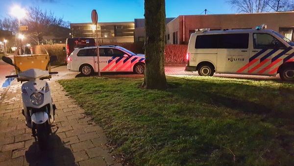 Maaltijdbezorger onderuit in Peelo