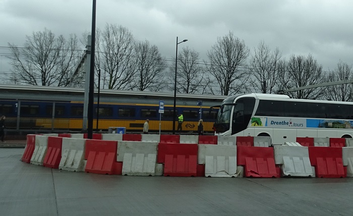 Geen treinen van en naar Groningen