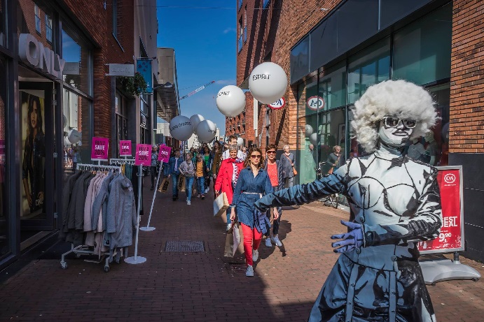 Its Fashion Saturday bij winkelcentrum Triade en Mercuriuscentrum