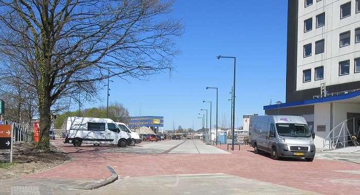 Nieuwe weg voor nieuwe parkeerplaats Veemarktplein