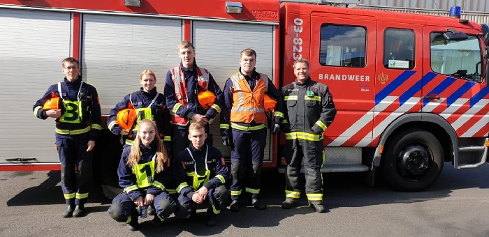 Jeugdbrandweer Assen actief op  jeugdbrandweerwedstrijden in Almelo