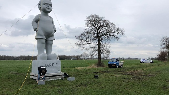 Opnieuw commotie om beeld Bartje