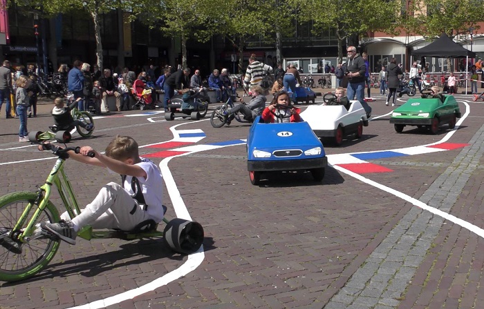 Woensdag weer racen op circuit Koopmansplein