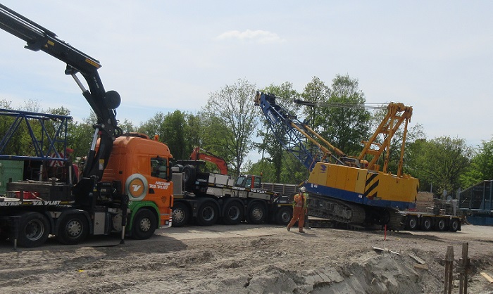 Damwanden geplaatst bij tunnel De Maten (video)