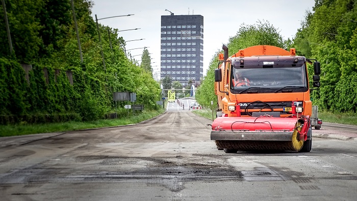 Derde fase aan onderhoud Europaweg-West gestart