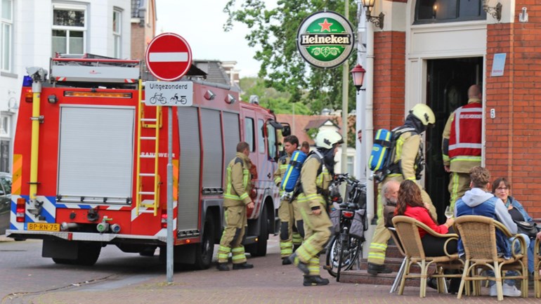 Café tijdelijk ontruimd door koolzuurlek