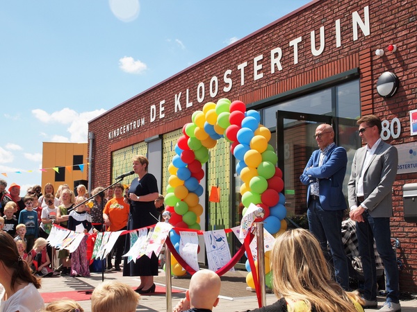 Kindcentrum De Kloostertuin opent nieuw gebouw in Kloosterveen
