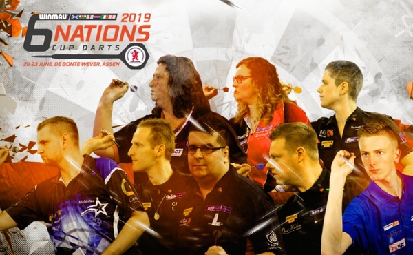 Six Nations Cup Darts 2019 dit weekend in De Bonte Wever in Assen