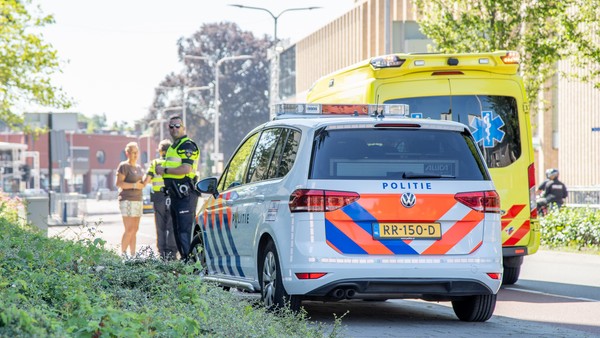 Jongen valt van Minervaflat: traumahelikopter in Assen