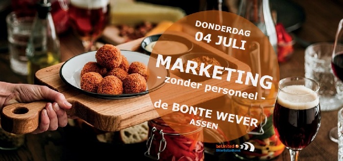 BitterBallenBorrel met marketing lezing in Assen