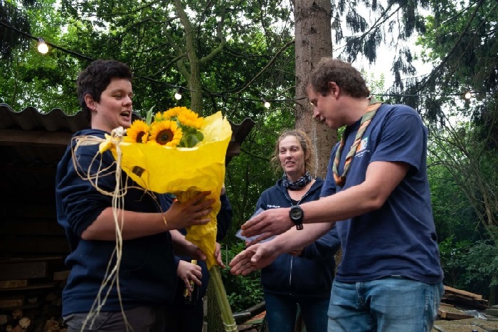 Afscheid vrijwilligers Scouting Johanes Post Groep