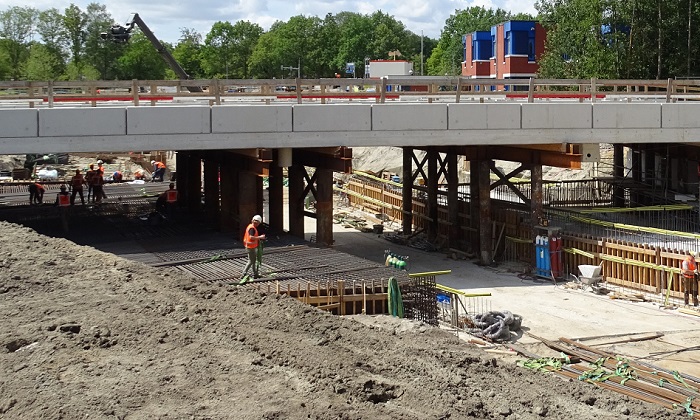 Bouw tunnel De Maten in Assen op schema