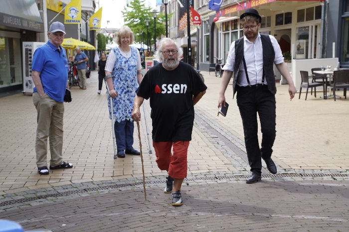 Pop-Up winkel van Asser Historische Vereniging in Kruisstraat