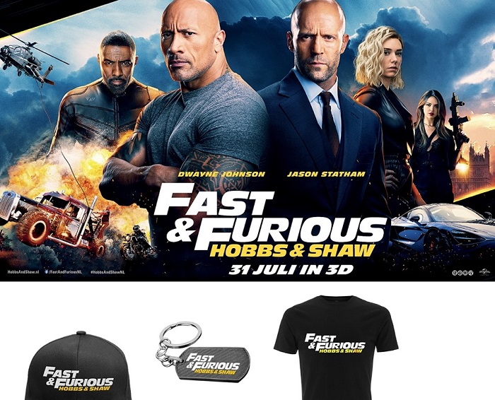 Win prijzenpakket van de actiefilm Fast & Furious