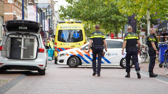 Politie schiet verdachte neer bij aanhouding in centrum van Assen (video)