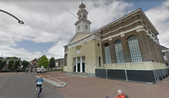 Johannes de Heer zangdienst in de Jozefkerk in Assen