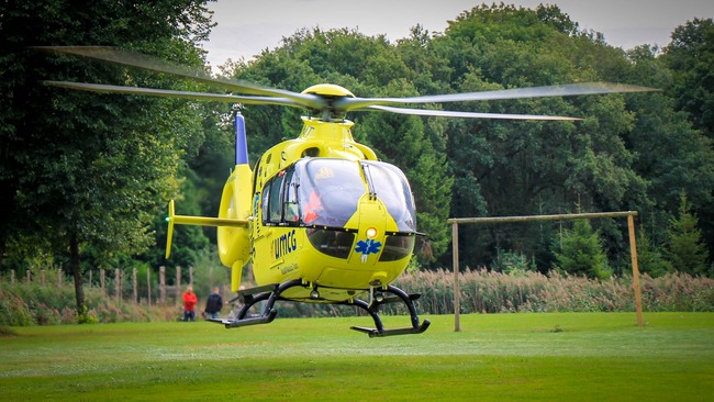 Traumahelikopter ingezet voor medisch noodgeval in Assen