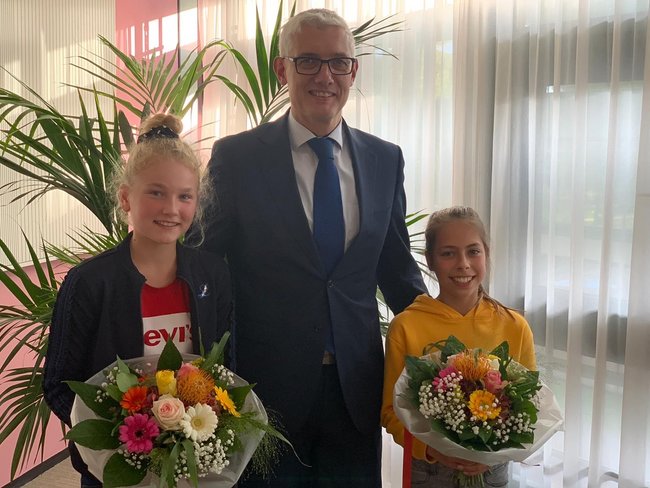 Zenna Siahaija eerste kinderburgemeester van Assen