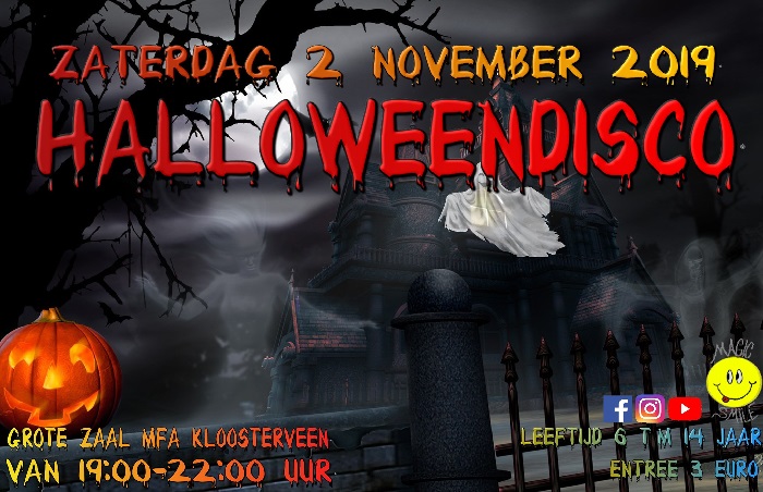 Halloweendisco in MFA Kloosterveste