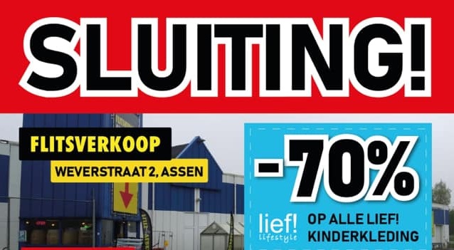 Flitsverkoop maakt plaats voor tijdelijke Lidl