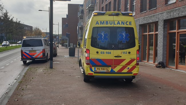 Ongeval tussen auto en fietser in centrum van Assen