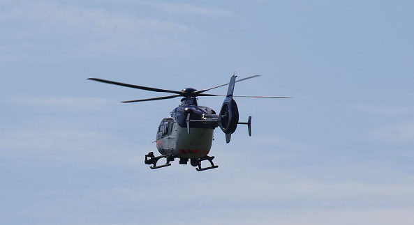 Politiehelikopter boven Assen gehinderd in zoekactie door laserstraal