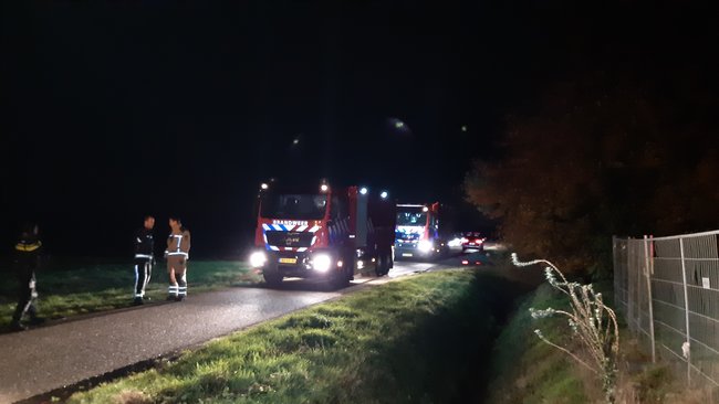 Uitslaande brand in garage in Assen (Video)